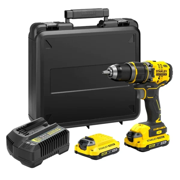 Schlagbohrschrauber Stanley FatMax V20 SFMCD721D2K 2x2,0Ah