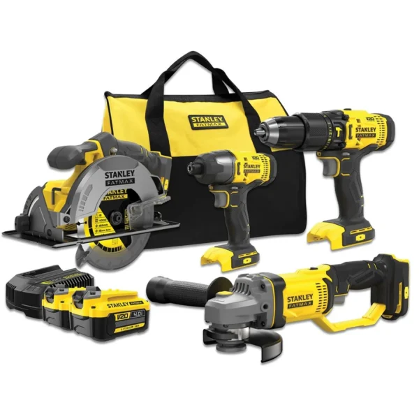 Elektrowerkzeug-Set 18V Stanley FatMax V20 SFMCK469M2 2x4.0Ah