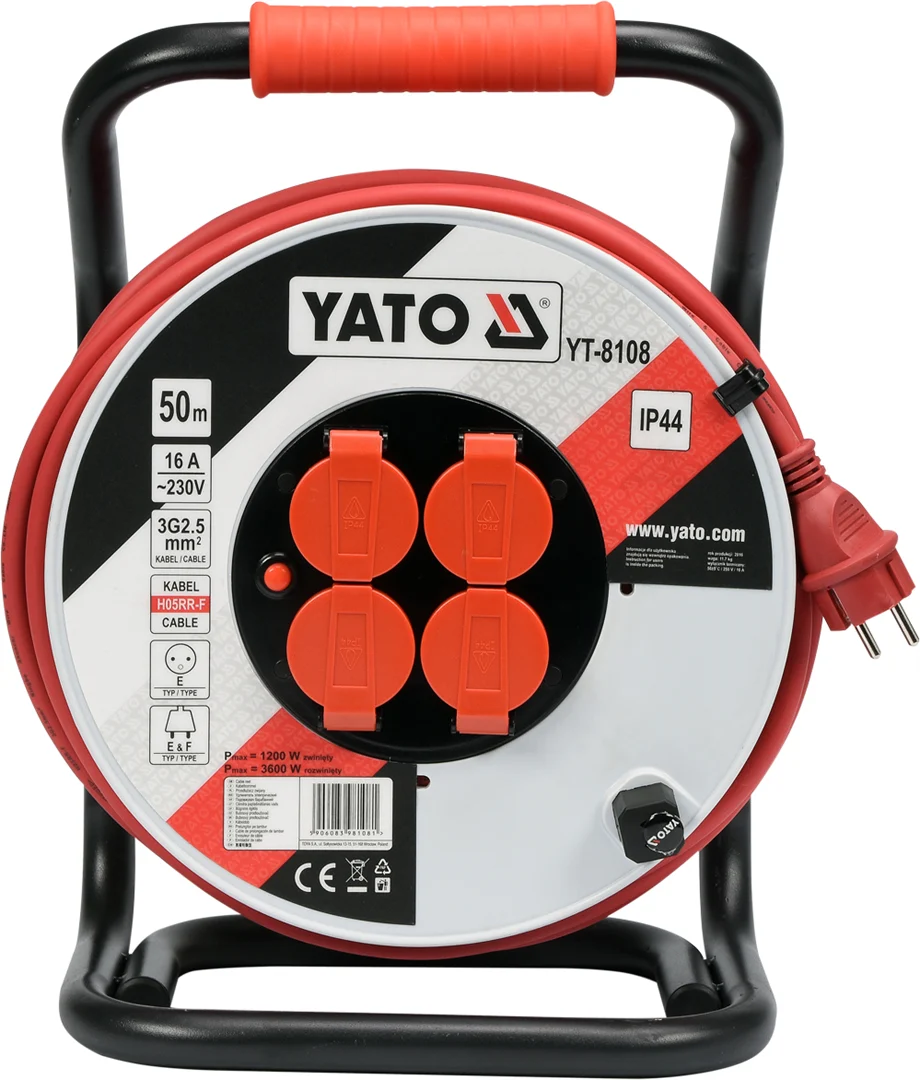 Kabeltrommel Yato YT-8108 – Bild 2