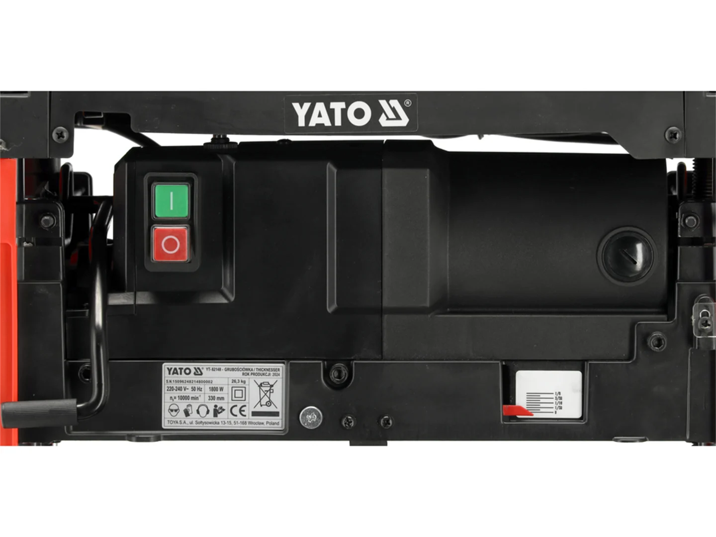 Dickenhobel Yato YT-82148 – Bild 5